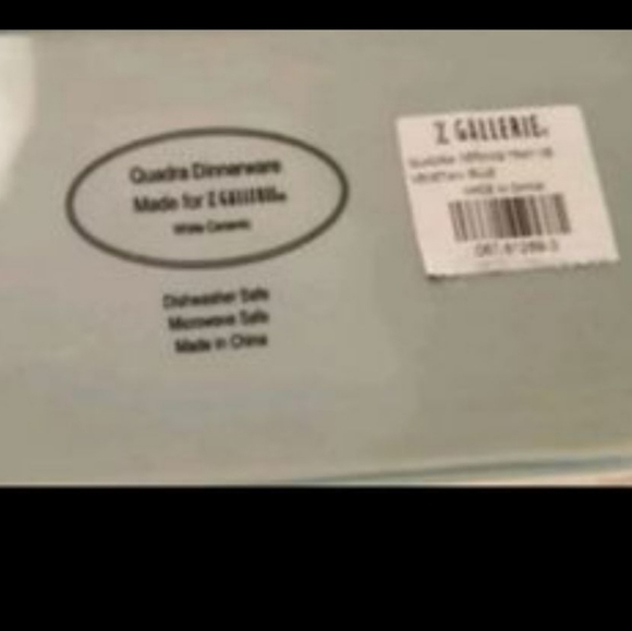 Z Gallerie Serving platter Venetian Blue dish New - Picture 9 of 12